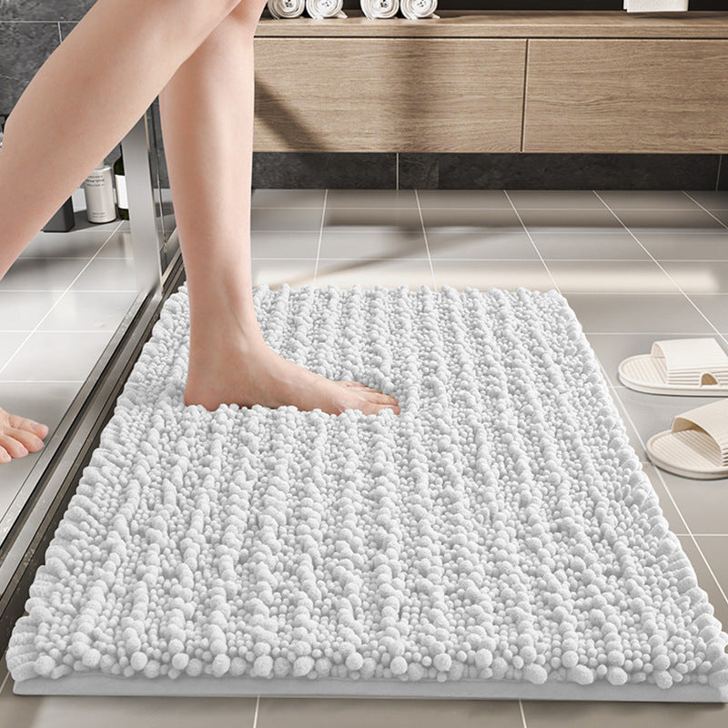 Floor Mat Bathroom Chenille Thickened Non-slip
