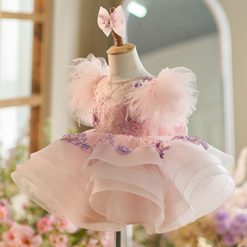 European And American Girls Umbrella Princess Dress
