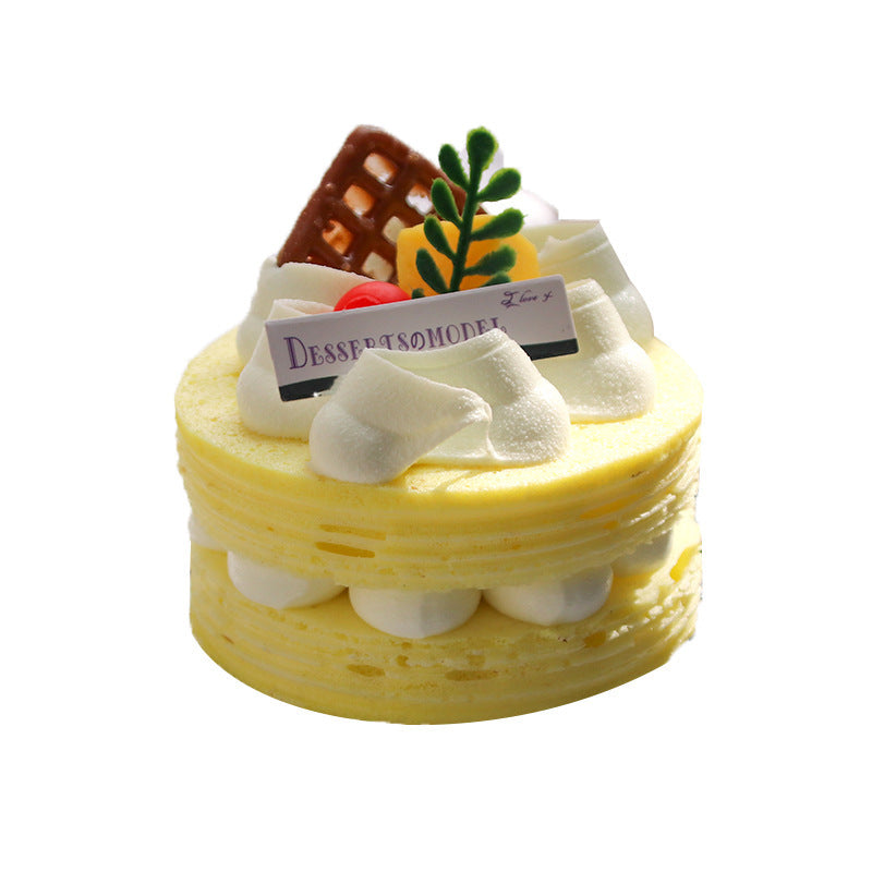Simulation French Bare Cake Soft Fragrance Decoration