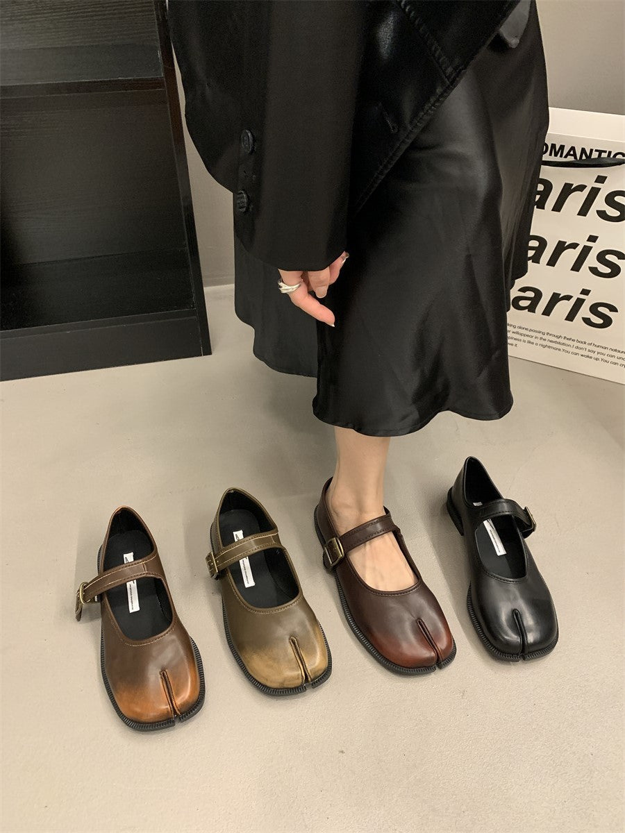 Women's Shoes Soft Bottom Soft Surface Strap Fairy Shoes Gentle Pumps