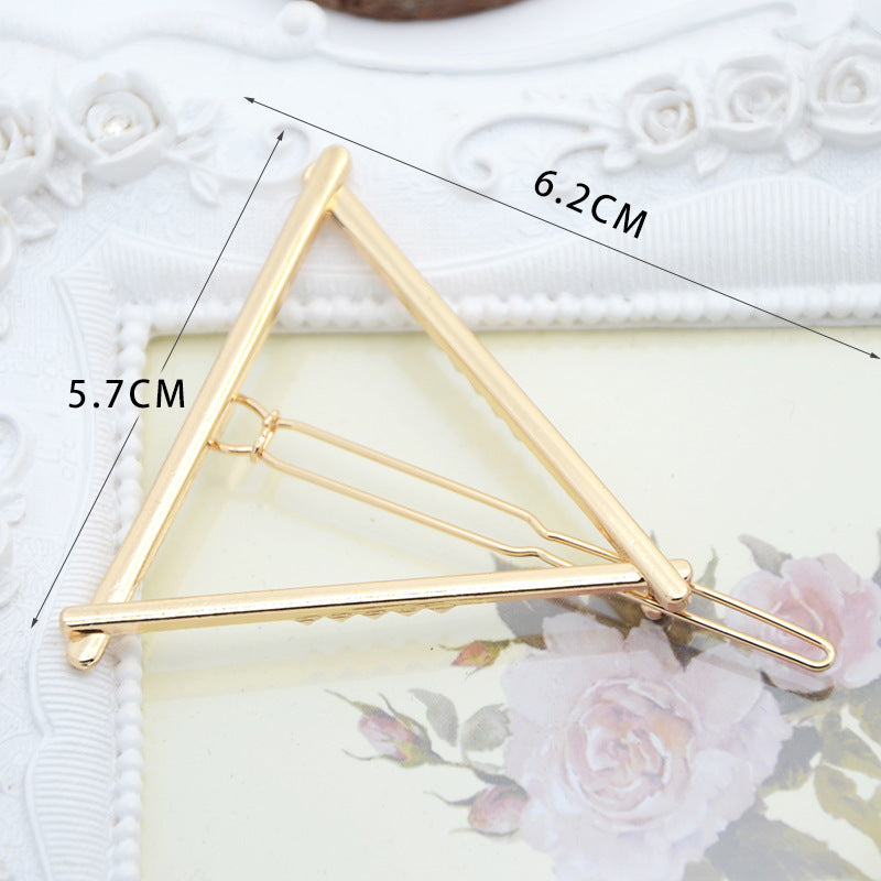 Cupid Heart-shaped Five-pointed Alloy Hair Accessories