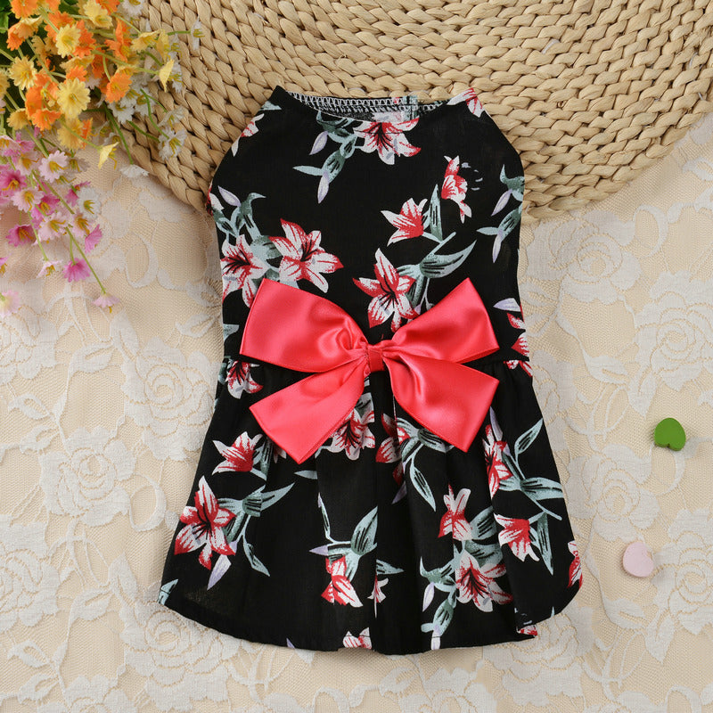 Princess Dress Spring And Summer Dog Clothes Pet Clothes