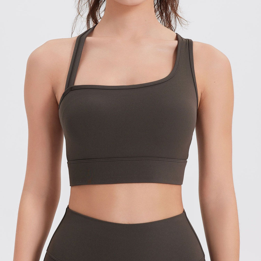 Lycra Sports Underwear Nude Feel Beauty Back Yoga Vest