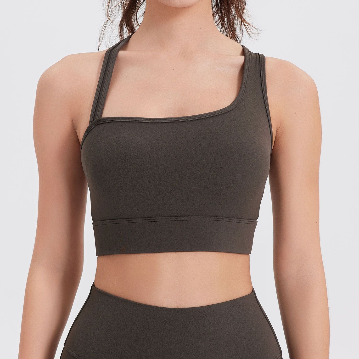 Lycra Sports Underwear Nude Feel Beauty Back Yoga Vest