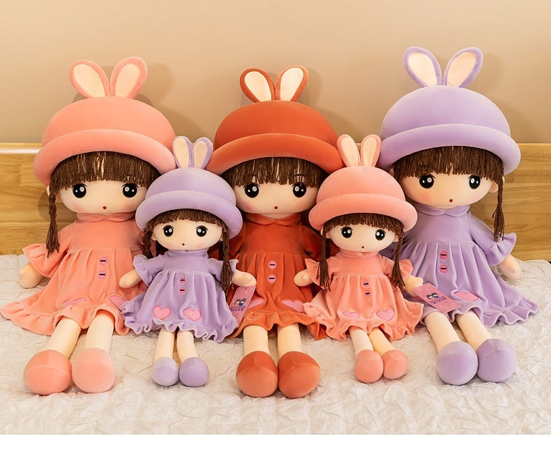 Girl Cute Rabbit Plush Toy Cartoon Doll