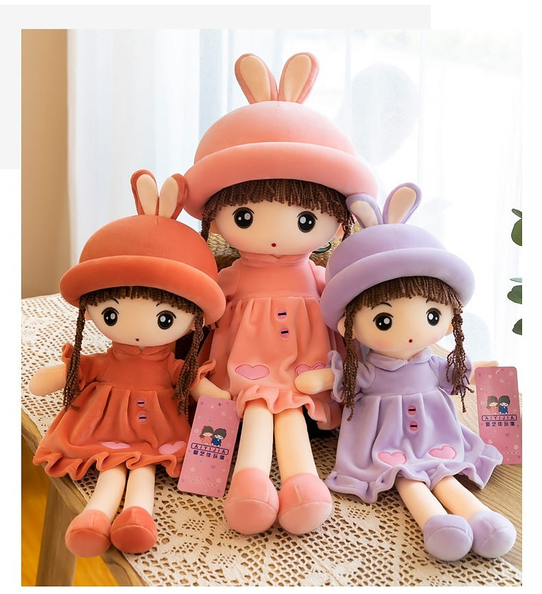 Girl Cute Rabbit Plush Toy Cartoon Doll
