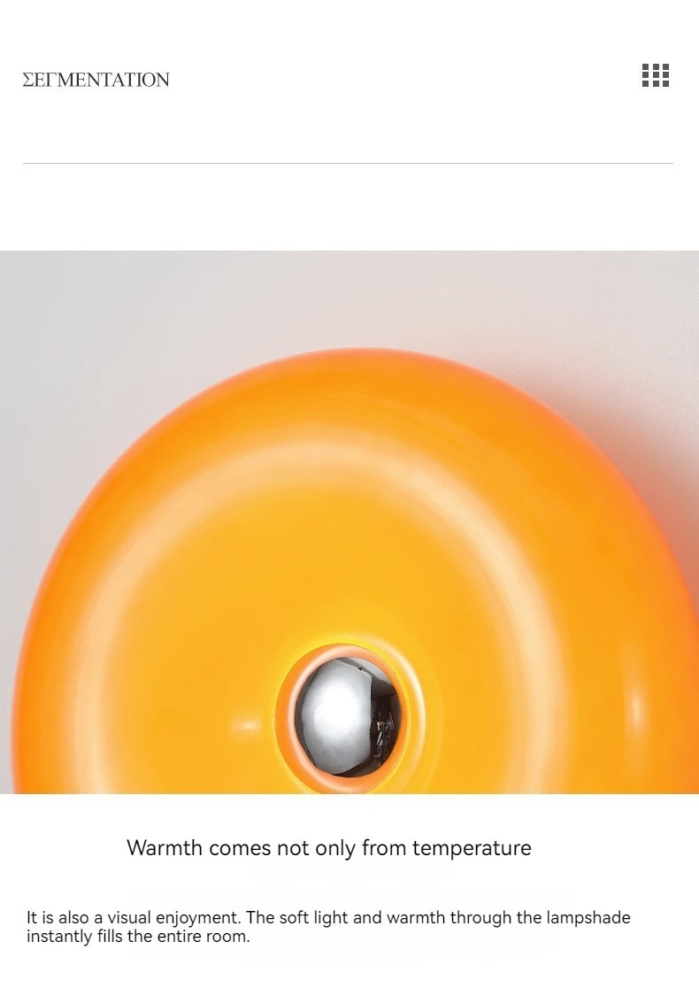 Donut Antique Bedroom Glass Decoration Ambience Light