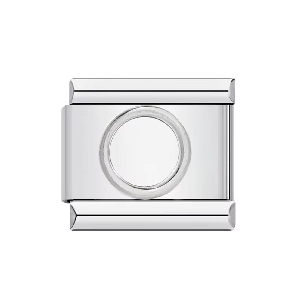 DIY Italian Module Bracelet Titanium Steel Gold Plated