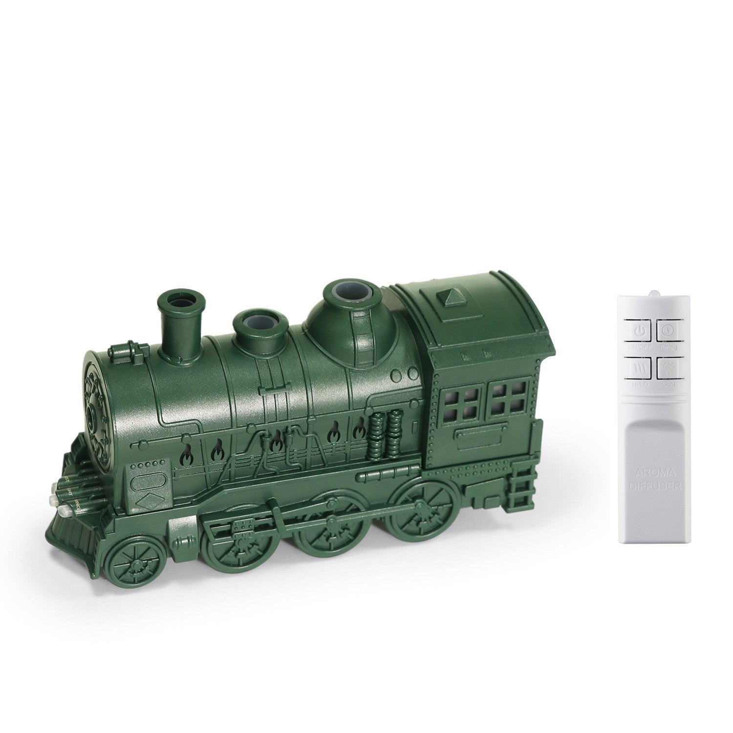 Home Retro Creative All-match Spray Spit Circle Small Train