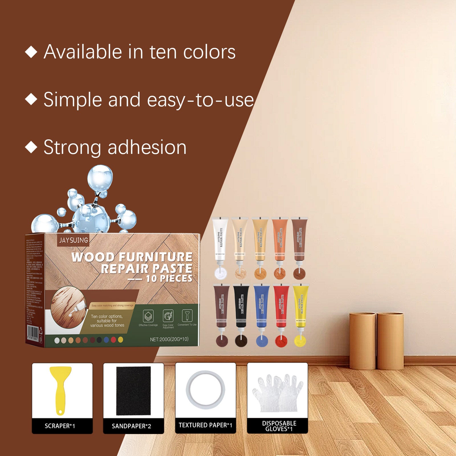 Wood Furniture Repair Paste 5 Pieces