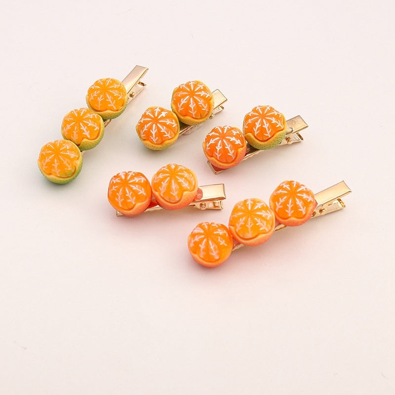 Food Barrettes Female Side Hair Clip Barrettes