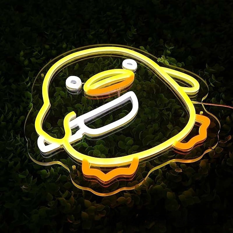 Duck Neon LED Light Dimmable Game Room Wall Decoration