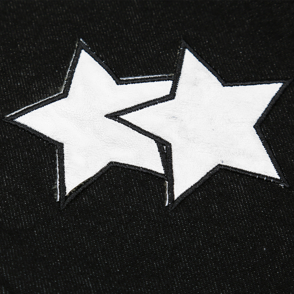 High Street Fashion Brand Loose Straight Trousers