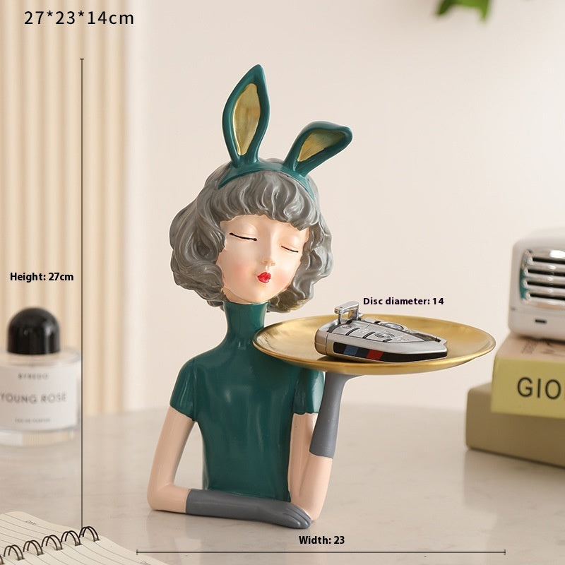 Cute Butterfly Girl Creative Home Bedroom Desktop Decoration