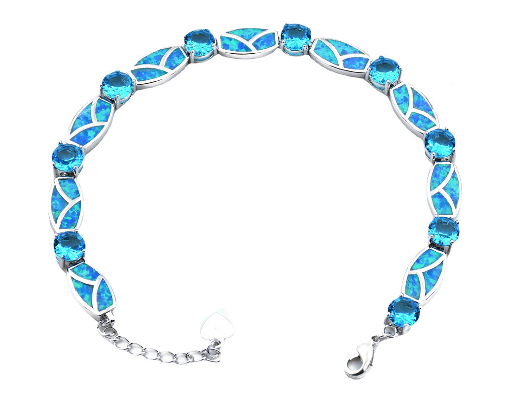 Cross Border Square Round Opal Bracelet