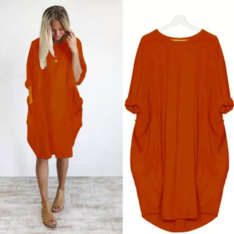 Casual Mid-length Dress