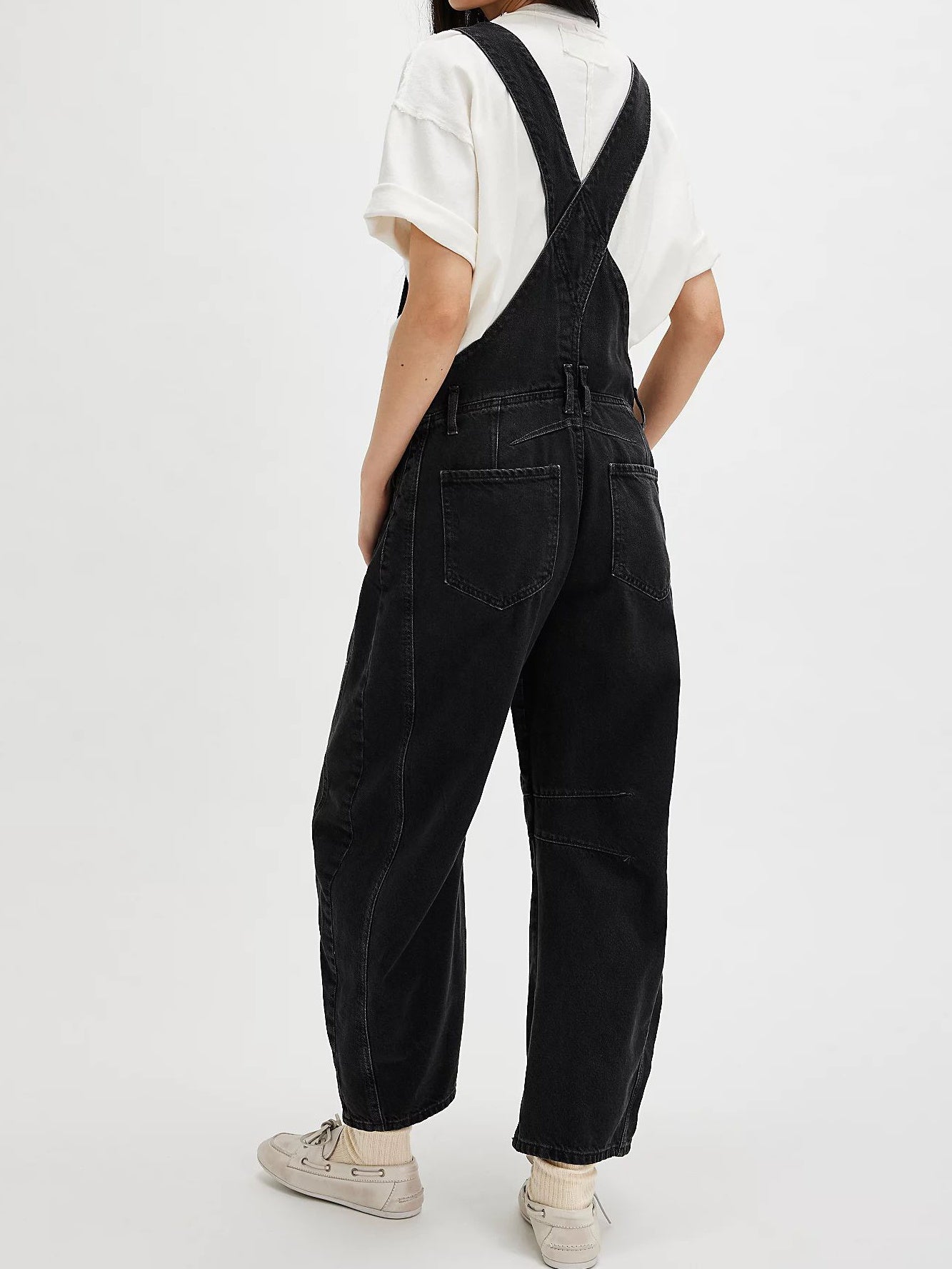 Casual Loose Denim Overalls