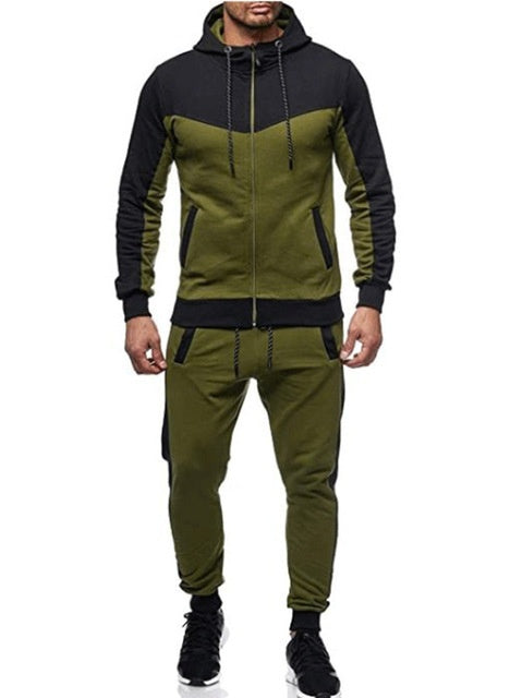 Hooded sports fitness zipper cardigan