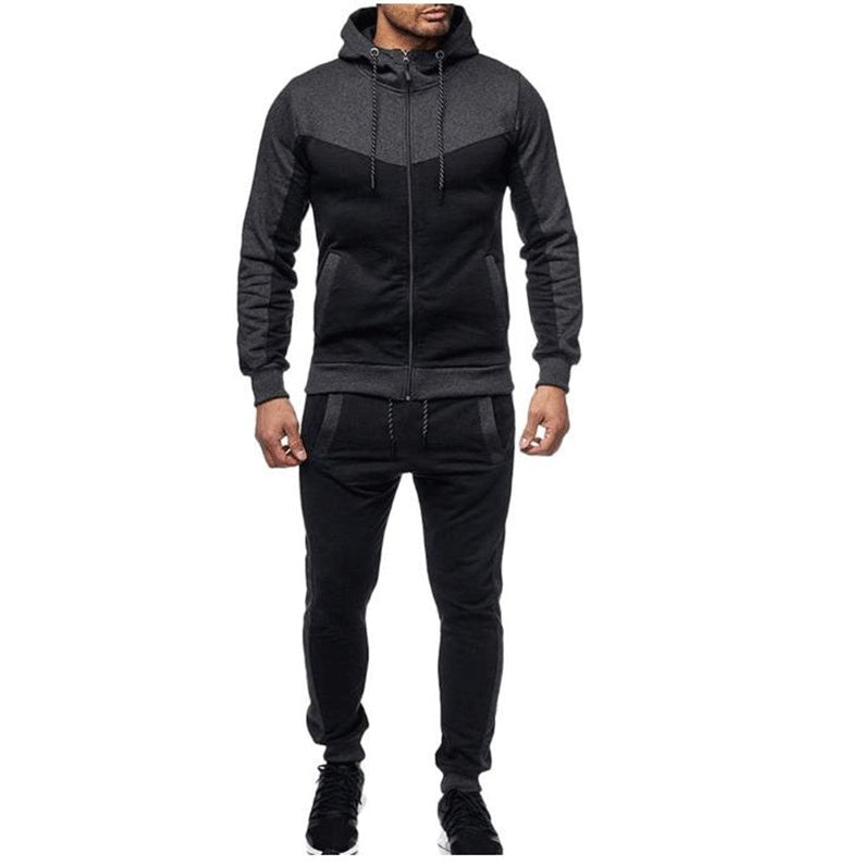 Hooded sports fitness zipper cardigan