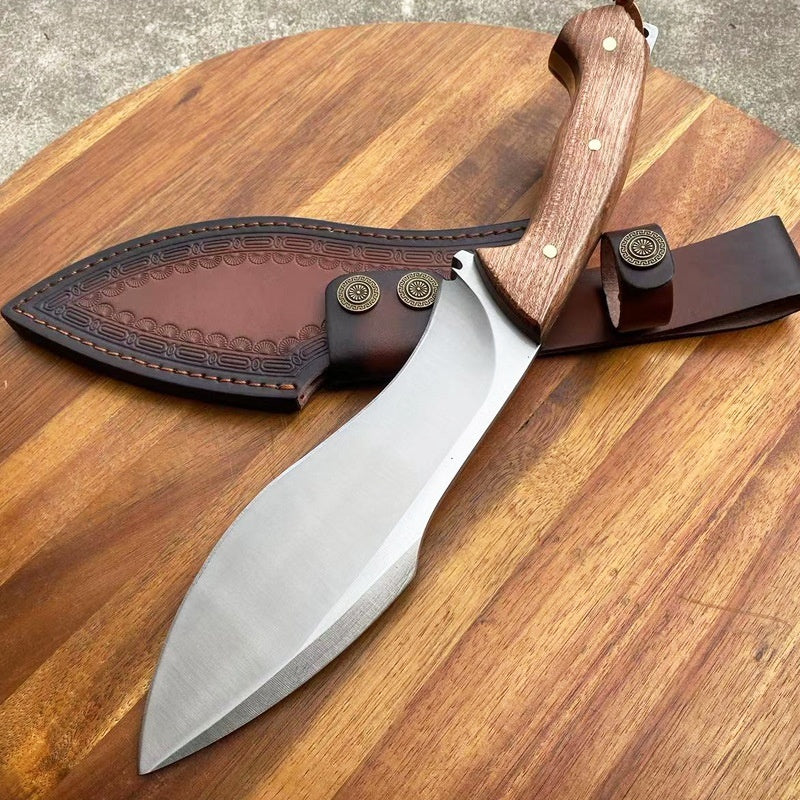 10mm Thick Outdoor Tool Integrated Keel High Hardness Hand-forged Knife