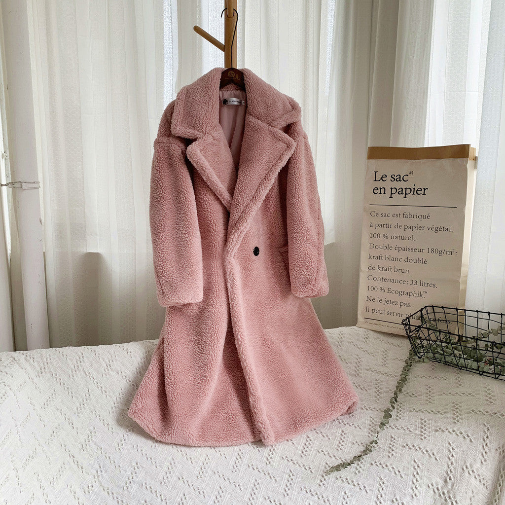 Amazon autumn and winter fur coat female long section