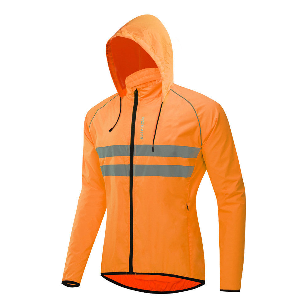 Hooded Quick-drying Windbreaker For Mountain Road Kilometer Cycling