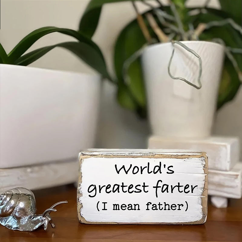 English Letters Desktop Ornaments