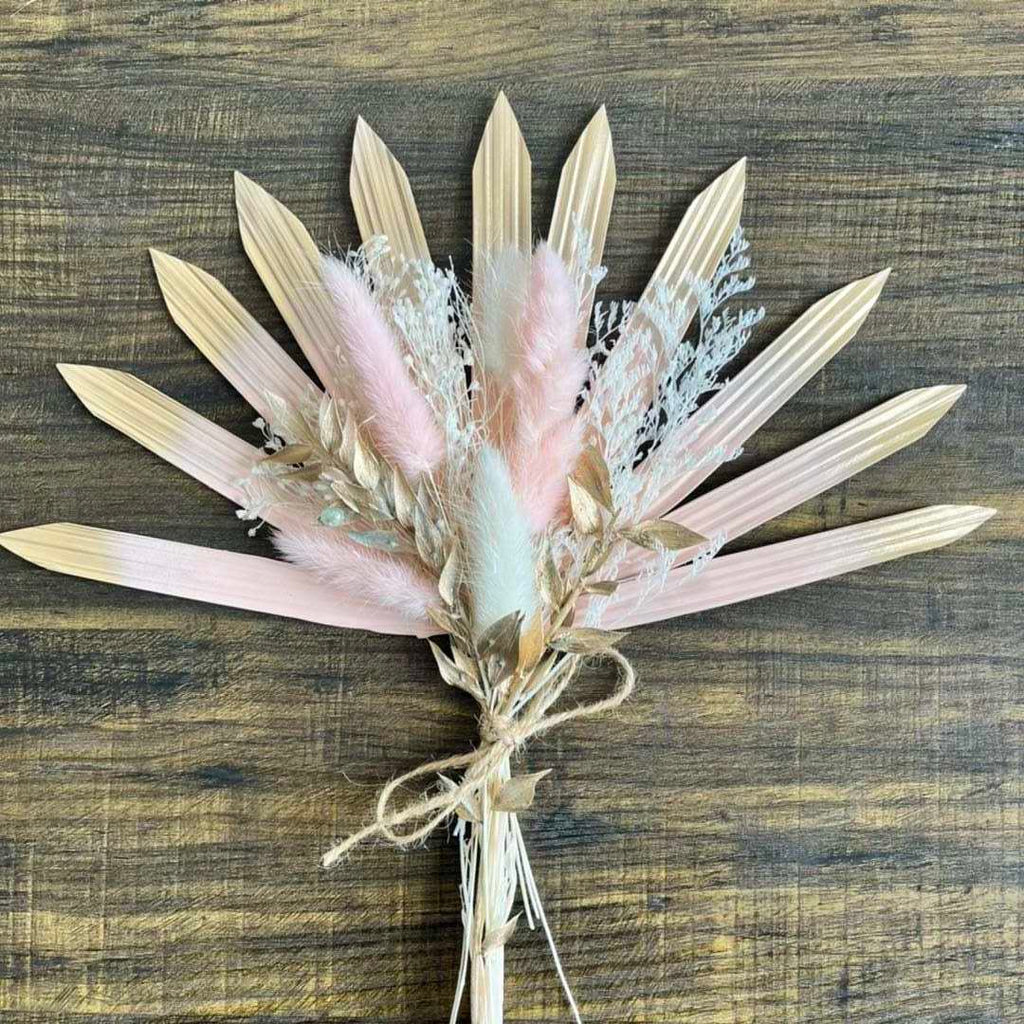 Fan Bouquet Dried Flowers