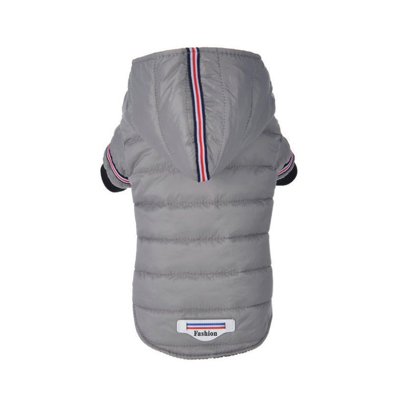 Pet clothes, autumn and winter cotton jacket, small dog