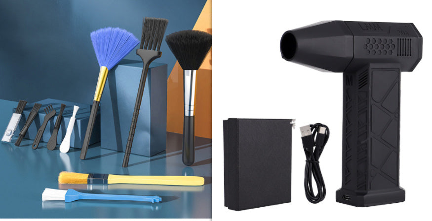 Mini Turbo Violent Fan Dust Blowing Gun