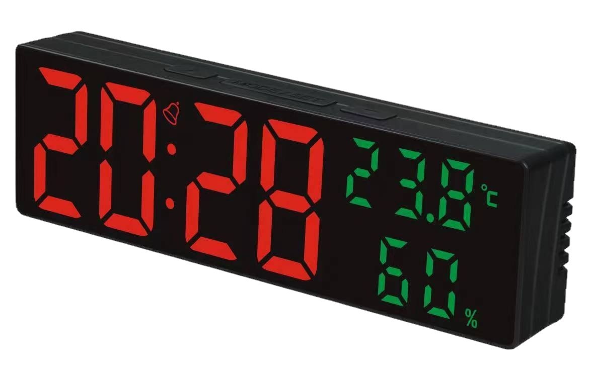 LED Multi-function Mirror Large Screen Electronic Alarm Clock