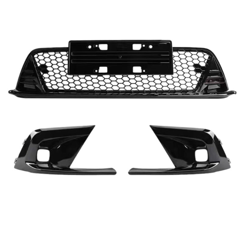 Lower Grille Modified Honeycomb Model Offline Fog Light Frame Modified Kit