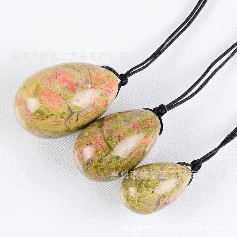 Jade Egg Powder Crystal Massage Egg