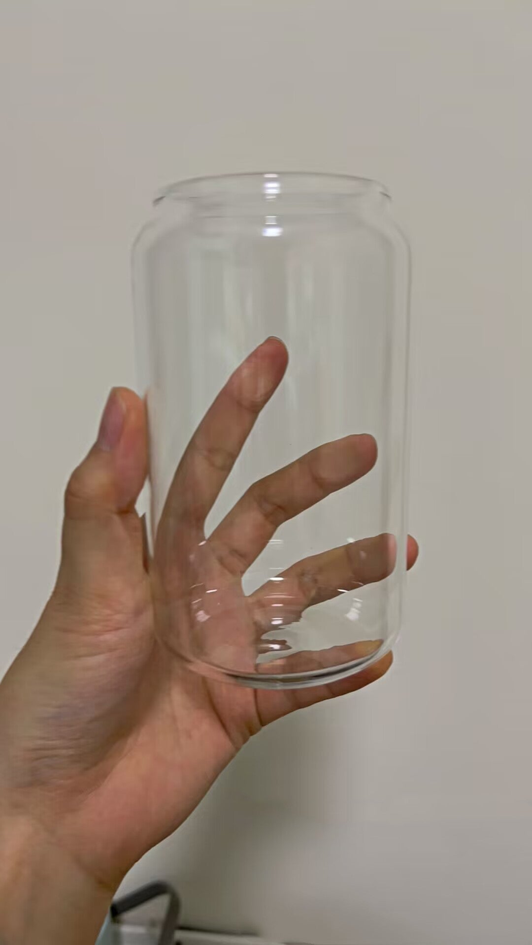 16oz Glass Bottle With Bamboo Cap Drink Juice Cup With Straw