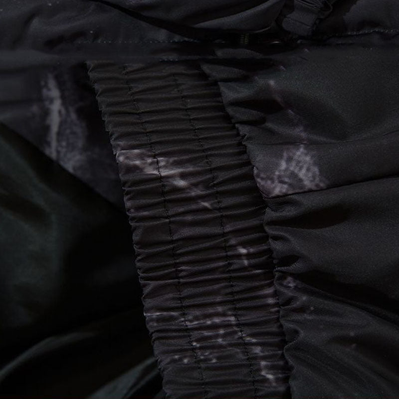 Printed Loose Cotton Jacket Men's And Women's Hip Hop Couple Coat