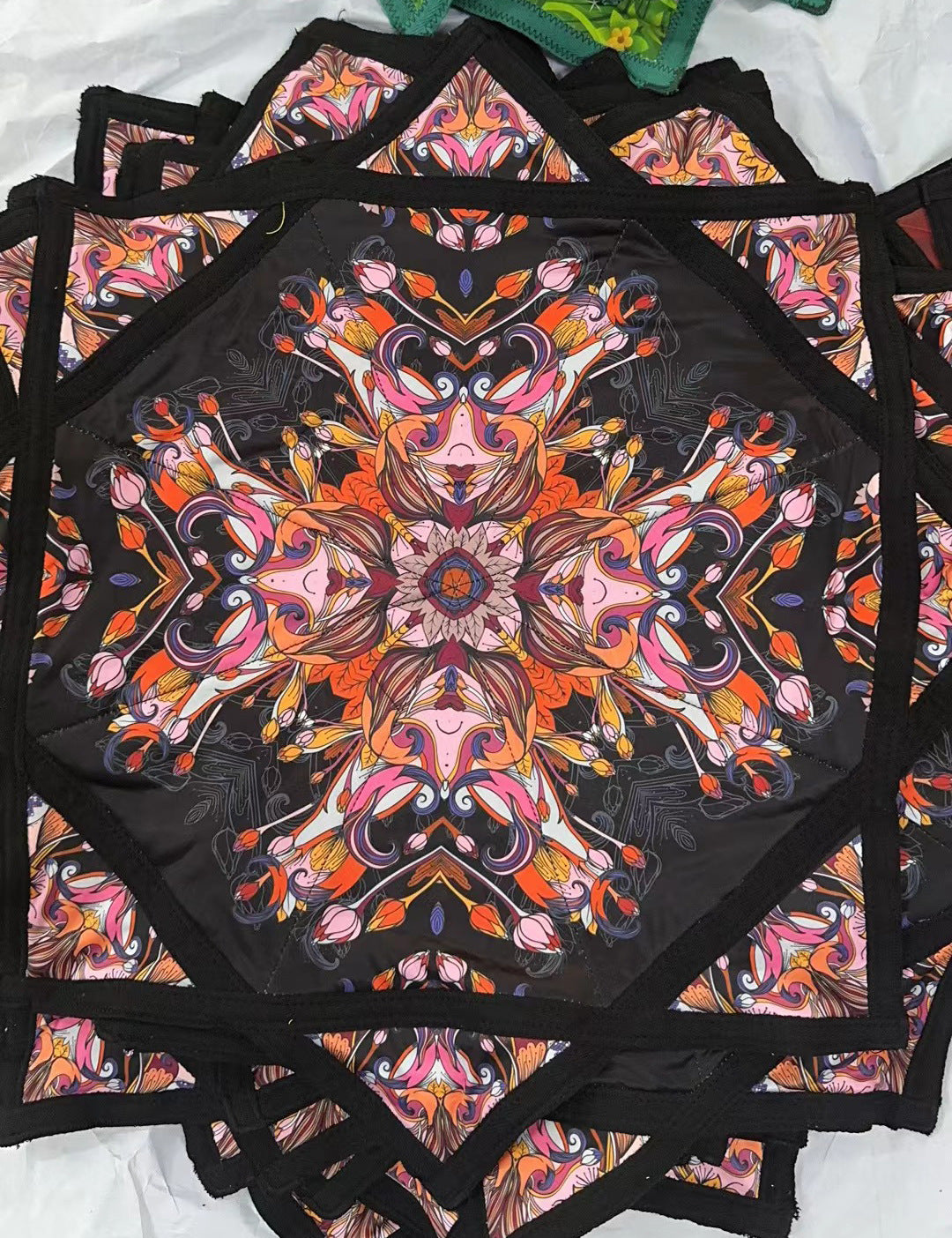 Handkerchief Lycra Cloth Flower Like Handkerchief