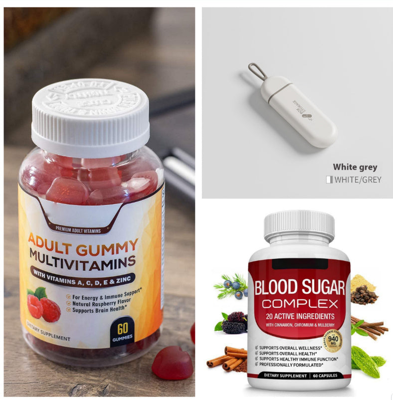 Portable Small Pill Case Tablets Storage Box Mini Small Sized Portable Medicine Pills Compartment Split Storaging Box