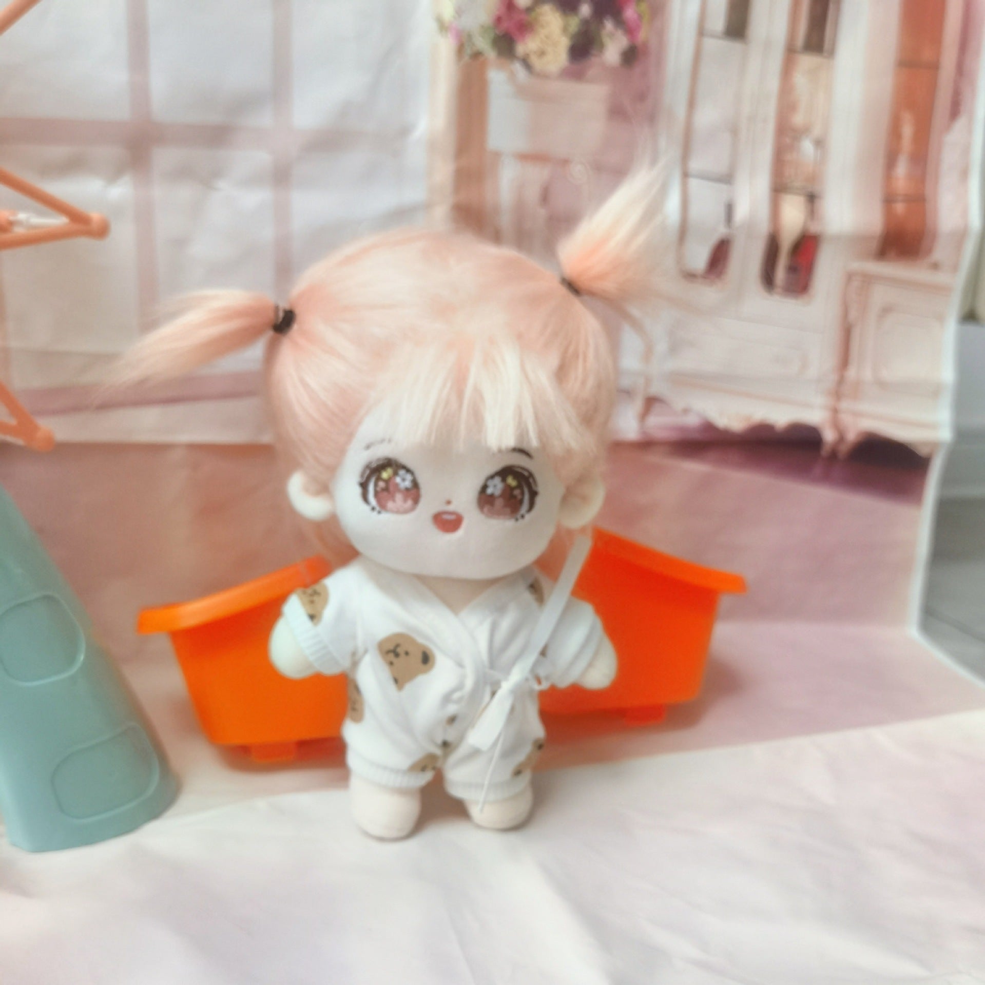 20CM Cotton Doll Costume Bear Clothes