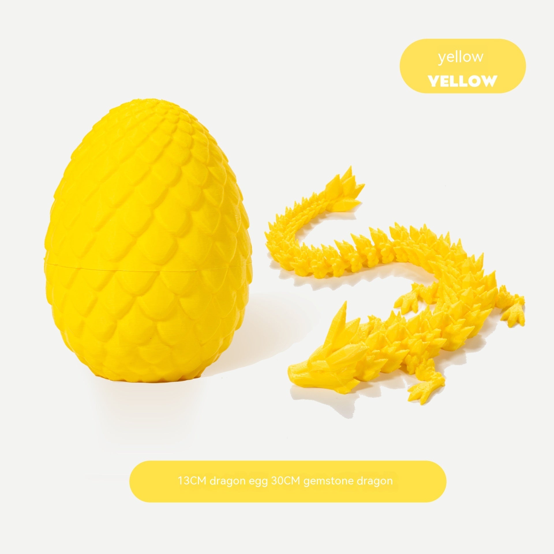 3D Printing Dragon Egg Dragon Gift Set Gem Dragon Decoration Hand-made Gift Color Decorative Creative Fashion Play