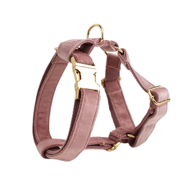 Light Purple Dog Collar Pet Rope