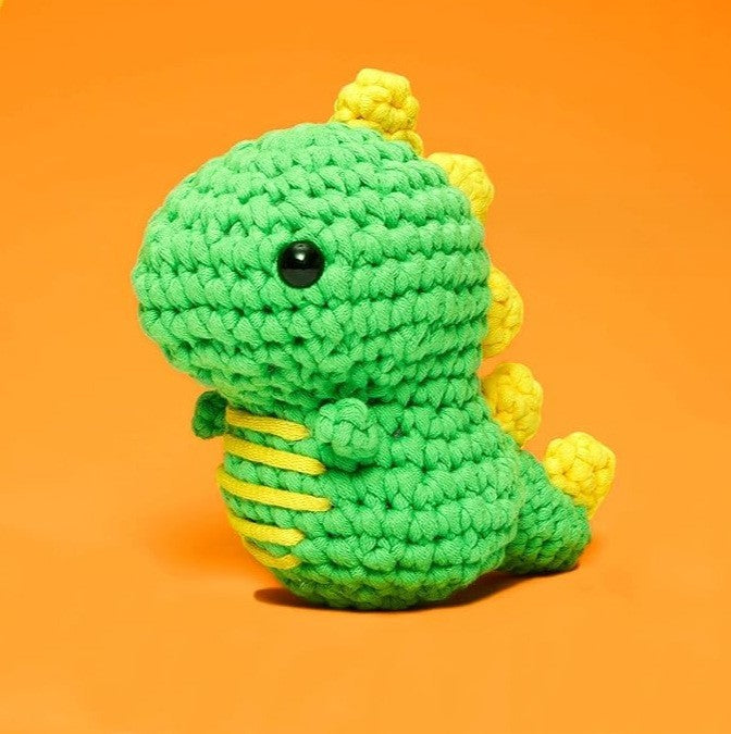 Cute Animal Crochet Dinosaur Penguin Lion Handmade Kit