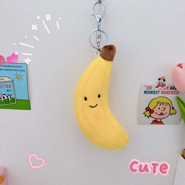 Creative Plush Cute Fruit Keychain Pendant