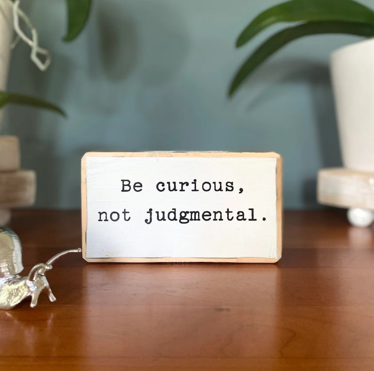 English Letters Desktop Ornaments