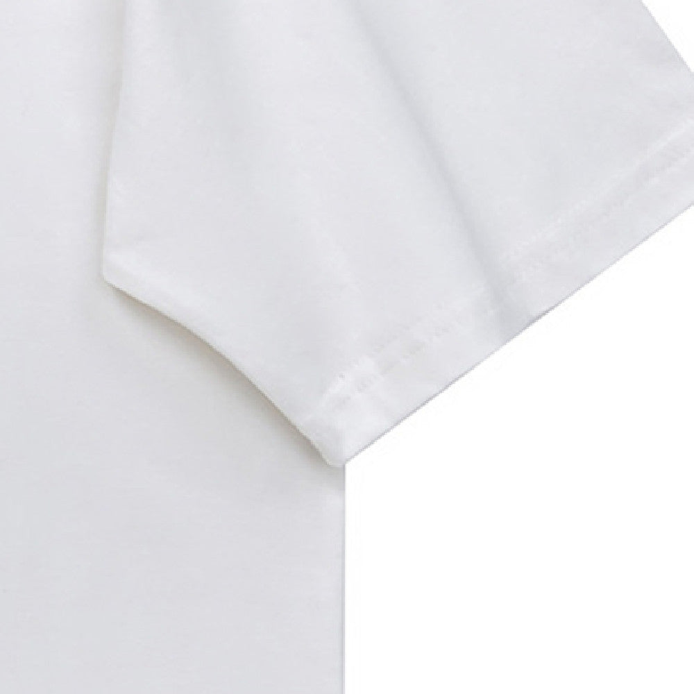 Loose Fitting Round Neck Short Sleeve T-shirt