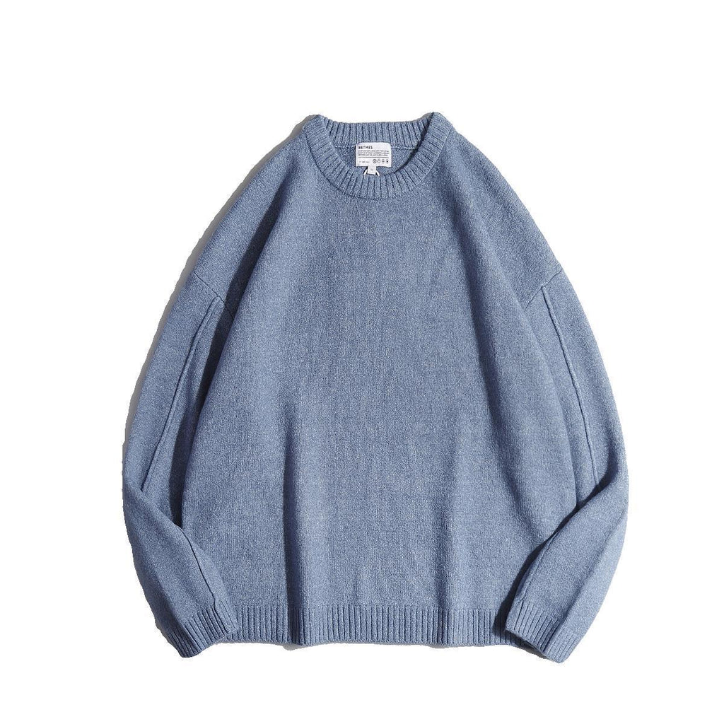 Men's Round Neck Long Sleeve Sweater