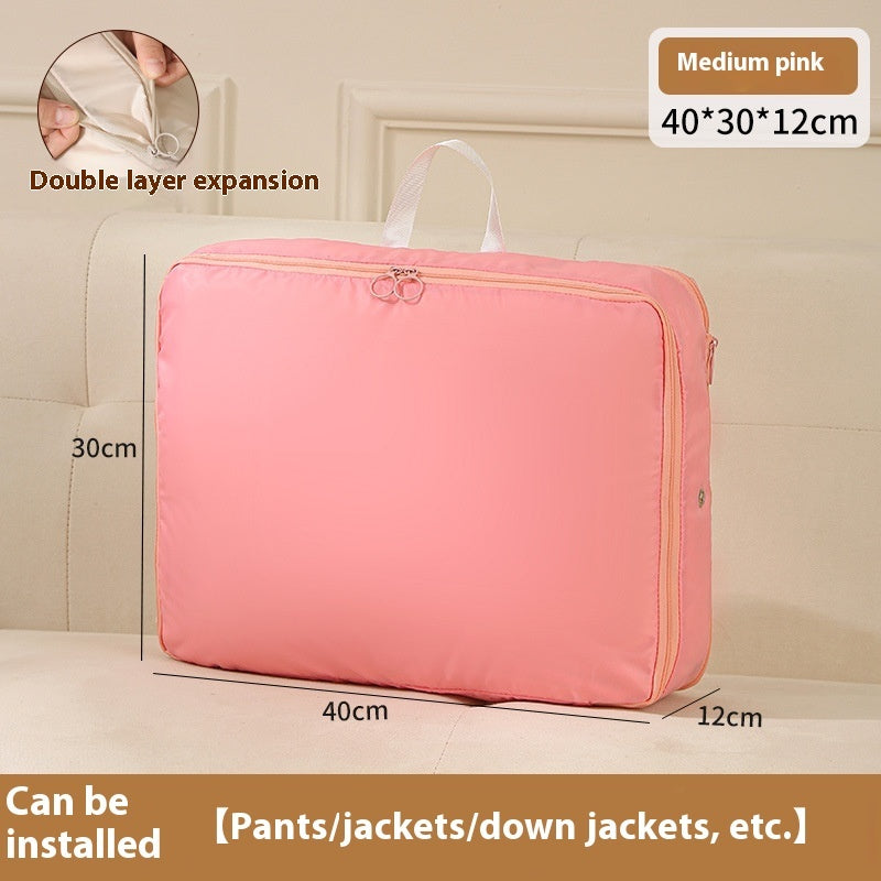Cotton Quilt Compression Storage Bag Household Large Capacity Organizing Folders