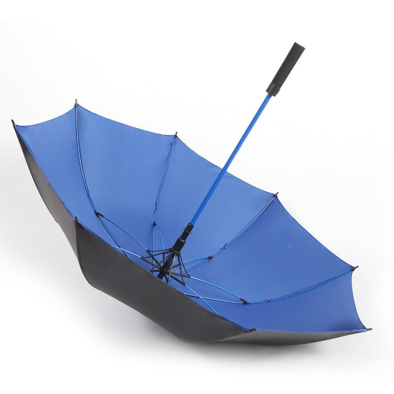 27-inch Vinyl Sun Umbrella Automatic Umbrella For Two Persons Large Golf