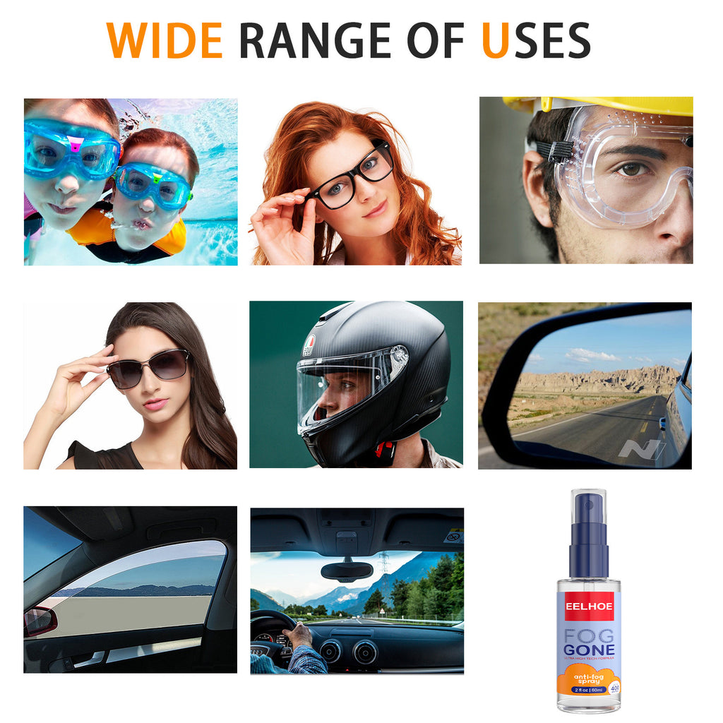 Automobile Lens Glasses Anti-fog Spray