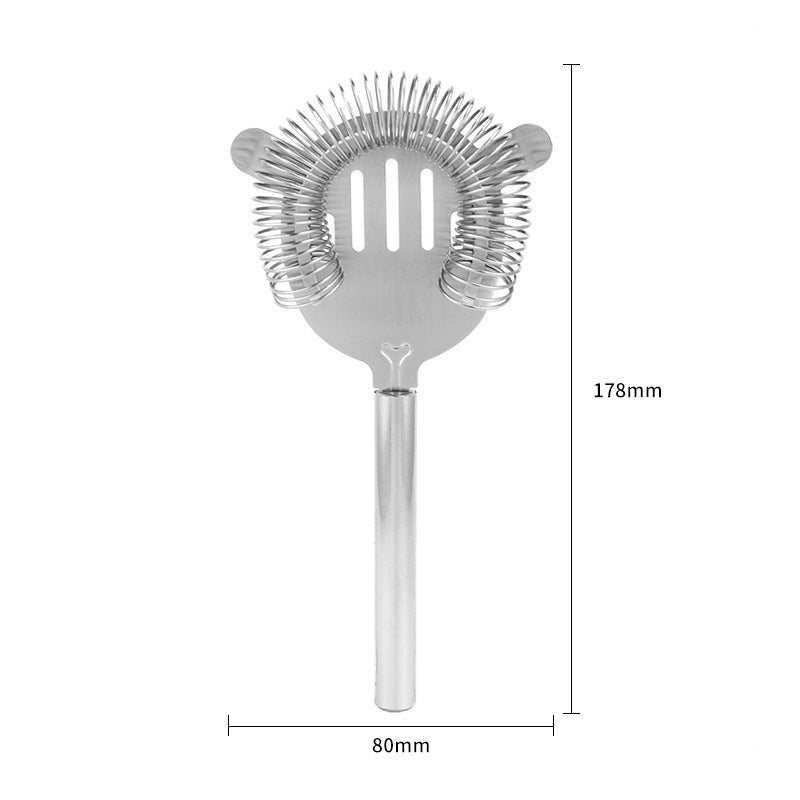 Bartender 12-piece Cocktail Family Bartending Tool Set With Semi-circular Bamboo Base