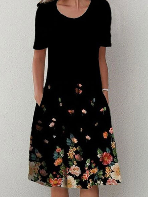 Fashion Elegant Women's Dress Relaxed Casual